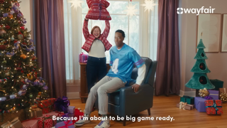 Wayfair US OV 16x9 GiftSwapSporty 15 Ad Commercial Brand Imagery Photoshoot 1