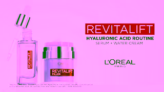 L'Oreal Paris LOral Revitalift Filler Serum and Water Cream Hyaluronic Acid Routine 15s Ad Commercial Brand Imagery Photoshoot 2