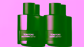 TOM FORD NEW EAU DOMBR LEATHER SIGNATURE TOM FORD Ad Commercial Brand Imagery Photoshoot 1