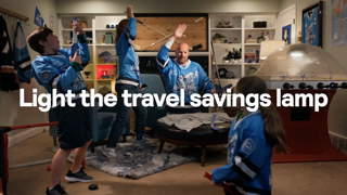 Skyscanner Skyscanner Hockey Family Light The Travel Savings Lamp 1 6s Ad Commercial Brand Imagery Photoshoot 1
