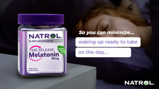 NATROL Natrol Melatonin Time Release 15 seconds2am Ad Commercial Brand Imagery Photoshoot 1