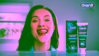 Oral-B NEW OralB Overnight Protect Toothpaste Ad Commercial Brand Imagery Photoshoot 2