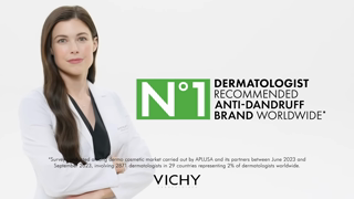 Vichy Discover Dercos Anti Dandruff 2in1 Conditioning Shampoo for flake free nourished hair Ad Commercial Brand Imagery Photoshoot 2