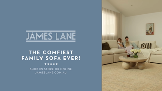 James Lane Your Comfort Our Craft with Australias Comfiest Sofas Ad Commercial Brand Imagery Photoshoot 0