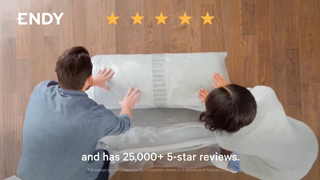 Endy Sleep 20s Unboxing Plush End Slate Ad Commercial Brand Imagery Photoshoot 1