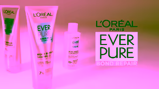 L'Oreal Paris LOral Paris EverPure Bond Repair Strengthen Damaged Hair Ad Commercial Brand Imagery Photoshoot 0