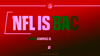 ESPN THE NFL IS BACK on ESPN Ad Commercial Brand Imagery Photoshoot 1