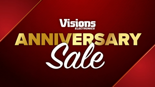 Visions Electronics Anniversary Sale Celebrating 43 Years with HUGE Savings Visions Electronics Ad Commercial Brand Imagery Photoshoot 0