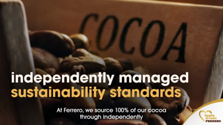 Ferrero Our approach to responsibly sourcing cocoa Quality at heart Ad Commercial Brand Imagery Photoshoot 0