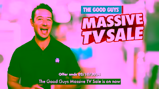 The Good Guys Massive TV Sale 169 Ad Commercial Brand Imagery Photoshoot 0