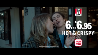 KFC KFCs 6 for 695 Hot Crispy Ad Commercial Brand Imagery Photoshoot 1