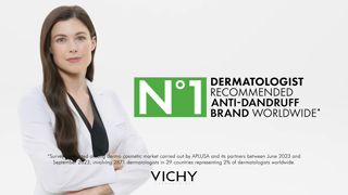 Vichy Discover Dercos AntiDandruff Shampoo For Normal To Oily Hair Ad Commercial Brand Imagery Photoshoot 2