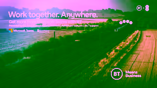 BT Business BT and Microsoft Teams Work Together Anywhere Ad Commercial Brand Imagery Photoshoot 2