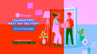 Shopee Shop Shopee with Guaranteed Next Day Delivery Ad Commercial Brand Imagery Photoshoot 2