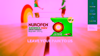 Nurofen Nurofen Zavance Mini Liquid Caps Blooms Tag Ad Commercial Brand Imagery Photoshoot 2
