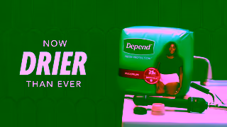 Depend KKEG230065H Depend TV OLV Karaoke 15 16x9 Ad Commercial Brand Imagery Photoshoot 0
