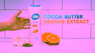 DIAL Soap Dial Exfoliate and Restore Cocoa Butter Orange Extract Body Wash Feel Rejuvenated 015 Ad Commercial Brand Imagery Photoshoot 1