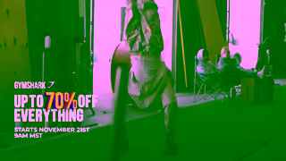 Gymshark Gymshark Black Friday Coming Soon Ad Commercial Brand Imagery Photoshoot 0