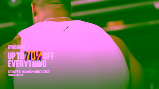 Gymshark Gymshark Black Friday Coming Soon Ad Commercial Brand Imagery Photoshoot 2