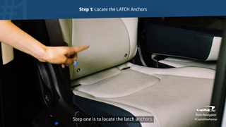 Capital One How to Install a Car Seat Using the LATCH System With The Car Mom Capital One Auto Navigator Ad Commercial Brand Imagery Photoshoot 0