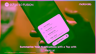 Motorola MotorolaEdge60Fusion Edge of Intelligence with moto AI On Sale 22 May Ad Commercial Brand Imagery Photoshoot 1