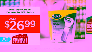 Chemist Warehouse FIND SCHOLL AT CHEMIST WAREHOUSE TODAY Ad Commercial Brand Imagery Photoshoot 2