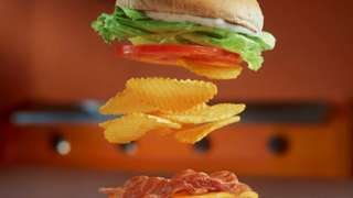 A&W AW Ruffles Crunch Teen Burger Ad Commercial Brand Imagery Photoshoot 1