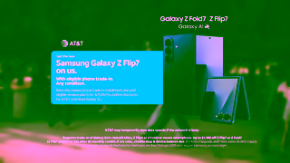AT&T ATT Samsung Galaxy Z Flip7 ATT Ad Commercial Brand Imagery Photoshoot 2