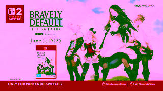 Nintendo BRAVELY DEFAULT FLYING FAIRY HD Remaster Nintendo Switch 2 Ad Commercial Brand Imagery Photoshoot 2