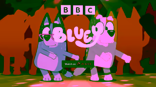 BBC Watch Bluey on BBC iPlayer Ad Commercial Brand Imagery Photoshoot 2