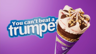 Tip Top Ice Cream YouTube Trumpet Masterbrand Boysenberry Ad Commercial Brand Imagery Photoshoot 2