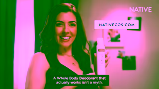 NATIVE Cosmetics NATIVE Whole Body Deodorant 72Hour Odor Protection cc 16x9 30 Ad Commercial Brand Imagery Photoshoot 2