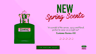 The Perfume Shop Shop new scents Ad Commercial Brand Imagery Photoshoot 1