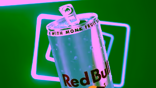 Red Bull Red Bull Zero Zero Sugar 100 Wiiings with Monkfruit Extract Ad Commercial Brand Imagery Photoshoot 0
