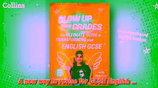 Collins Education Glow Up Your Grades the ultimate guide to transforming you English GCSE Ad Commercial Brand Imagery Photoshoot 0