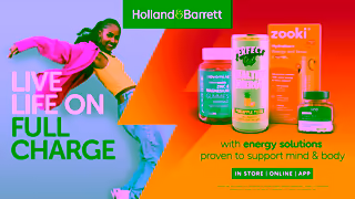 Holland & Barrett Live Life on Full Charge HB Ad Commercial Brand Imagery Photoshoot 0