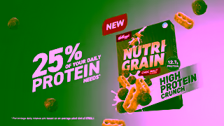 Kellogg's Nutri Grain High Protein Crunch 15 Hero AU Ad Commercial Brand Imagery Photoshoot 2
