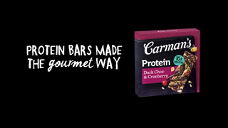 Carman's Kitchen Carmans Protein Bars Made the Gourmet Way 15s Ad Commercial Brand Imagery Photoshoot 2