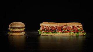 Subway AU Biggerer YouTube Profile Ad Commercial Brand Imagery Photoshoot 0