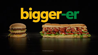 Subway AU Biggerer YouTube Profile Ad Commercial Brand Imagery Photoshoot 2