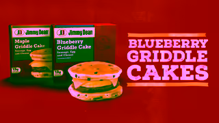 Jimmy Dean Jimmy Dean Blueberry Griddle Cakes Ad Commercial Brand Imagery Photoshoot 0
