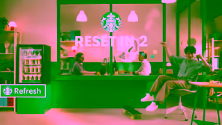 Starbucks ukstarchilledclassicsvid616x9skateblooperyoutubeen Ad Commercial Brand Imagery Photoshoot 2