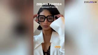 ZEELOOL Mob Wife Eyeglasses Leopard Print Frames Glasses at Zeelool zeelooloptical Ad Commercial Brand Imagery Photoshoot 0