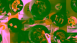 Wagamama top down 16x9 Ad Commercial Brand Imagery Photoshoot 0