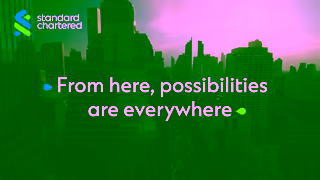 Standard Chartered From Here Possibilities Are Everywhere Ad Commercial Brand Imagery Photoshoot 0