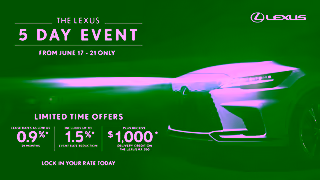 Lexus THE LEXUS 5 DAY EVENT Ad Commercial Brand Imagery Photoshoot 2