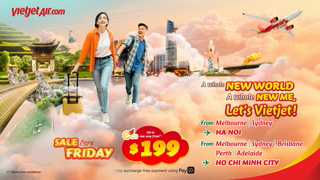 VietJet Vietjet Happy Friday Special Australia to Vietnam Deals Ad Commercial Brand Imagery Photoshoot 1