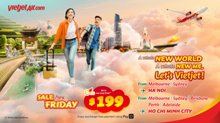 VietJet Vietjet Happy Friday Special Australia to Vietnam Deals Ad Commercial Brand Imagery Photoshoot 2