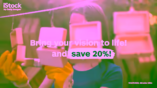 iStock iStock EN ENDS FRIDAY Save 20 on all iStock videos photos and illustrations with code SAVE20 Ad Commercial Brand Imagery Photoshoot 0