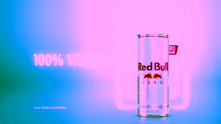 Red Bull Red Bull Zero Zero Sugar 100 Wiiings with Monkfruit Extract Ad Commercial Brand Imagery Photoshoot 2